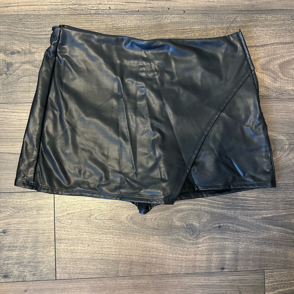 Altar’d State faux leather skort